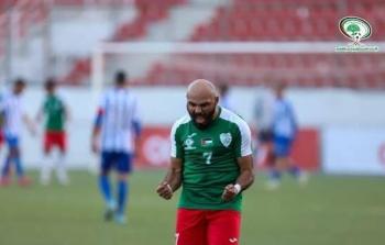 لاعب الأمعري إسماعيل العمور طرد من اللقاء