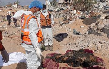 حماس تطالب بإرسال فرق متخصصة في الطب الشرعي للبحث عن المفقودين في غزة