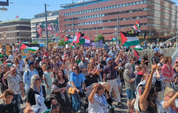 مظاهرات حاشدة في السويد وفرنسا رفضًا للعدوان الإسرائيلي على غزة