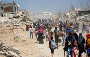 نزوح في غزة - أرشيفية