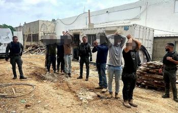 اعتقال عمال فلسطينيين - أرشيفية