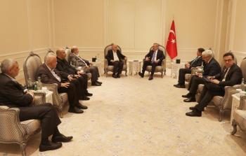 وفد من قيادة حماس يلتقي وزير الخارجية التركي