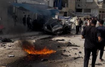 3 شهداء إثر قصف إسرائيلي استهدف مركبة بخانيونس