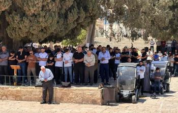 45 ألفًا يؤدون صلاة الجمعة في المسجد الأقصى