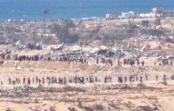 11 شهيدًا قرب مراكز مساعدات الشركة الأمريكية برفح