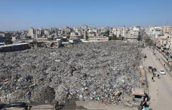 بلدية غزة: أكثر من ربع مليون طن من النفايات متكدسة في قلب المدينة