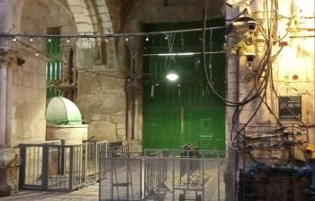 وسط حصار عسكري مشدد.. الاحتلال يواصل إغلاق المسجد الأقصى وكنيسة القيامة لليوم السادس