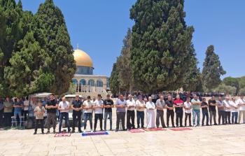 45 ألفًا يؤدون صلاة الجمعة في المسجد الأقصى