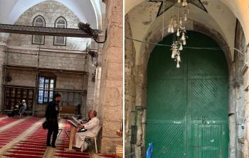 الاحتلال يغلق أبواب المسجد الأقصى تزامنًا مع فرض إغلاق شامل على الضفة