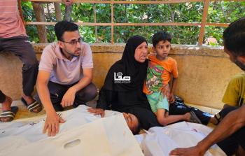 12 شهيدًا بقصف استهدف خيام النازحين بمواصي خانيونس