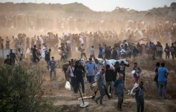 الصحة: استشهاد 21 مواطنًا من منتظري المساعدات جنوبي خانيونس