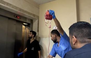 الصحة: نقص حاد في وحدات الدم بمستشفيات غزة