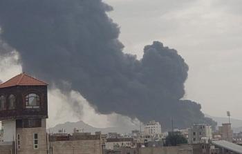 قصف صنعاء - أرشيفية