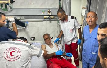 إصابة مسعف بنيران الاحتلال في مدينة غزة