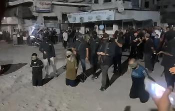 إعدام عملاء بمدينة غزة