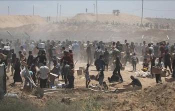 6 شهداء ومصابون من منتظري المساعدات جنوبي القطاع