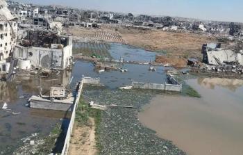 بلدية غزة تحذّر من غرق مناطق في شمال وجنوب المدينة بمياه الصرف الصحي