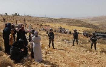 مستوطنون يجددون اقتحام تجمع خلة السدرة شرق القدس