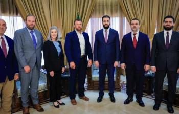 الرئيس الشرع يستقبل وفدًا أمريكيًا لبحث التعاون الثنائي