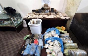 شرطة المكافحة تضبط كمية من المواد المخدرة بغزة