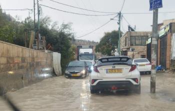 بسبب الأمطار.. تضرر منازل وأحياء وشوارع في القدس