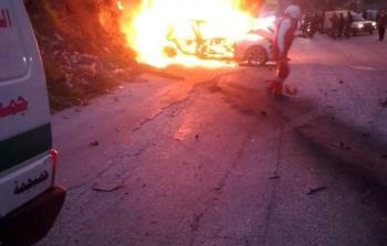 غارة على مركبة جنوب لبنان