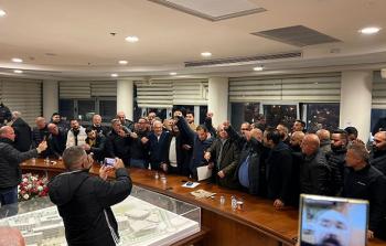 قادة الأحزاب العربية في الداخل بعد مظاهرة سخنين