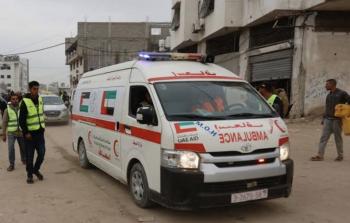 مصاب بنيران الاحتلال وسط خانيونس