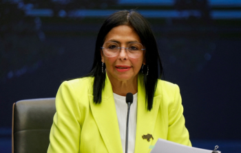 الرئيسة الفنزويلية الموقتة ديلسي رودريغيز