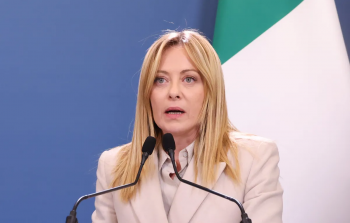 رئيسة الوزراء الإيطالية جورجيا ميلوني