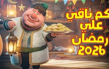 موعد رمضان 2026 العد التنازلي