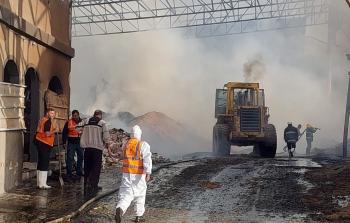 الدفاع المدني بغزة يحذر من أخطار الحرائق ويطالب بإدخال معدات السلامة