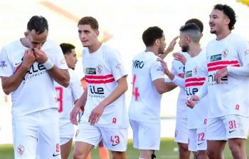 فرحة الزمالك بالفوز