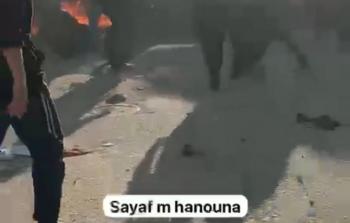 قصف سيارة في غزة اليوم