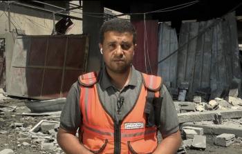 رسالة من الدفاع المدني في غزة للرئيس الأمريكي