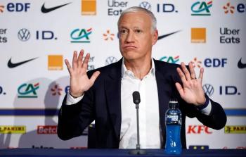 المدير الفني لمنتخب فرنسا لكرة القدم ديديه ديشامب