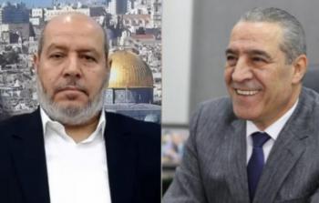 رئيس حركة حماس يتلقى اتصالًا هاتفيًا من حسين الشيخ