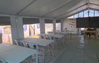 مديرية تعليم رفح تفتتح مدرسة 