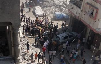 7 مصابين بقصف إسرائيلي غربي غزة