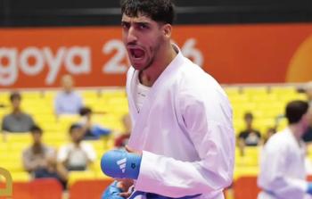 لاعب الكراتيه الأردني محمد الجعفري