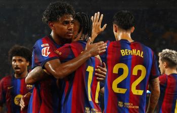 برشلونة يتصدر الدوري الإسباني برصيد 18 نقطة