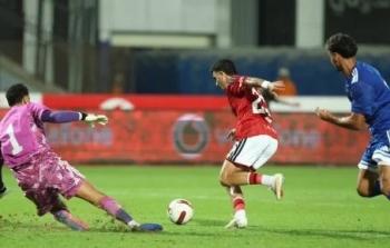 جانب من المباراة