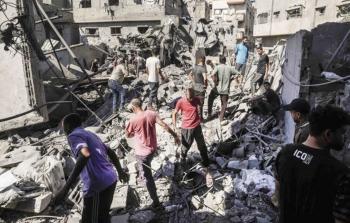 الصليب الأحمر: انهيار مبنى متضرر في غزة يذكّر بظروف لا تحتمل