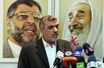 عضو المكتب السياسي لحركة المقاومة الإسلامية (حماس) عزت الرشق