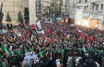 أدانت الحكومة والمعارضة التركية المجازر الإسرائيلية بحق الفلسطينيين في قطاع غزة