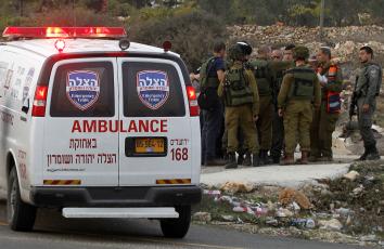 موقع عملية طعن بالضفة الغربية (أرشيف)