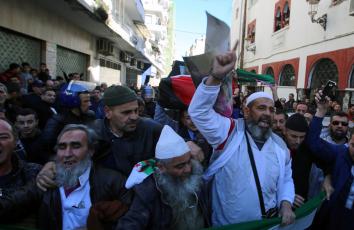 مظاهرات في الجزائر رفضا للقرار الأمريكي بشأن القدس