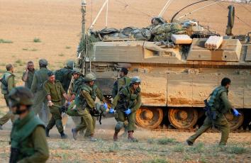 نقل قتلى و مصابين جيش الاحتلال - صورة ارشيفية