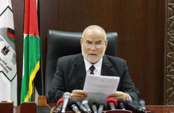 النائب الأول لرئيس المجلس التشريعي الفلسطيني أحمد بحر 