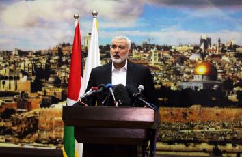 رئيس المكتب السياسي لحركة (حماس) إسماعيل هنية